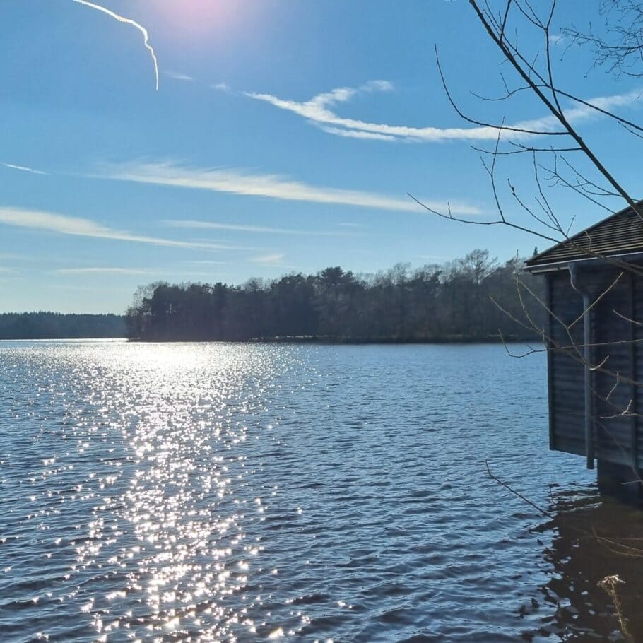 Bootshaus an der Thülsfelder Talsperre / Copyright: Erholungsgebiet Thülsfelder Talsperre e. V.